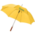 23" Lisa-sateenvarjo puukahvalla, automaattisesti avautuva, keltainen lisäkuva 1